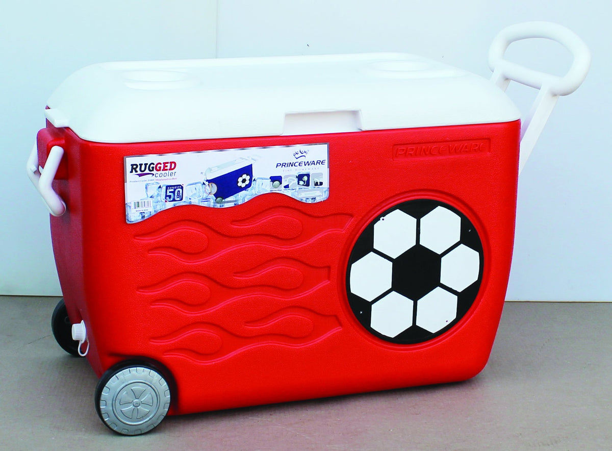 Rugged cooler hot sale with wheels