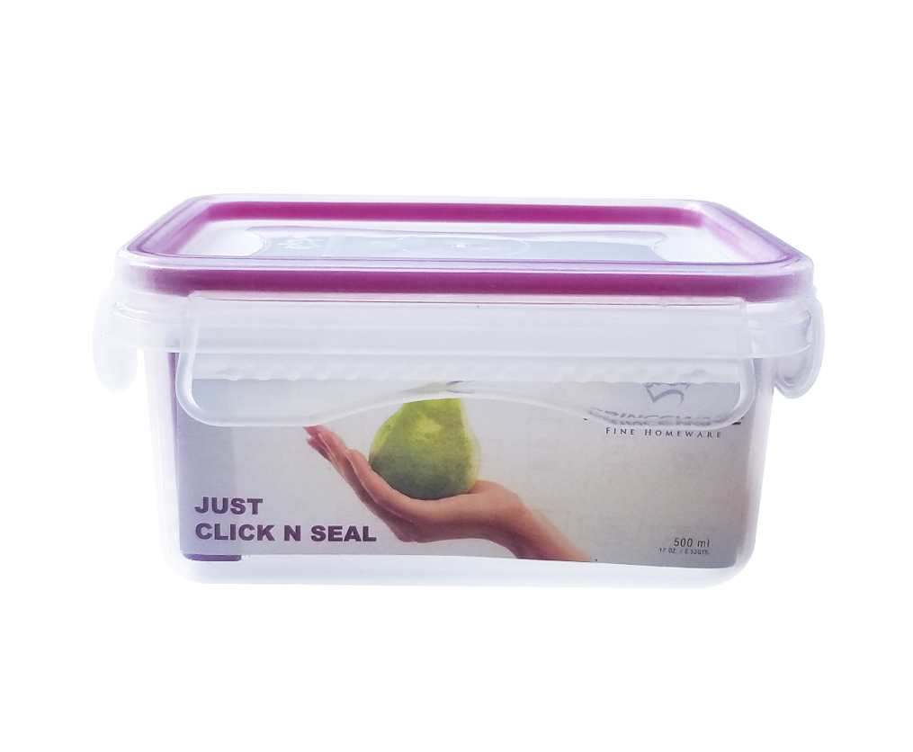 Click n Seal tall food container 1235 ml (132x132x116mm) – hrkgroup